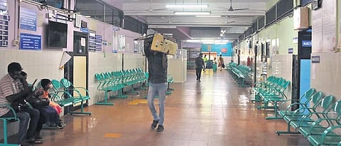 The outpatient service was disrupted at General Hospital in Kochi afterdoctors went on a day-long strike on Friday |A Sanesh