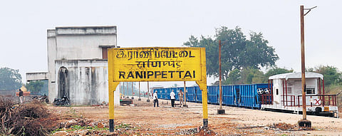 The 100-year-old railway station bordering Kancheepuram District will get operational soon  | s dinesh