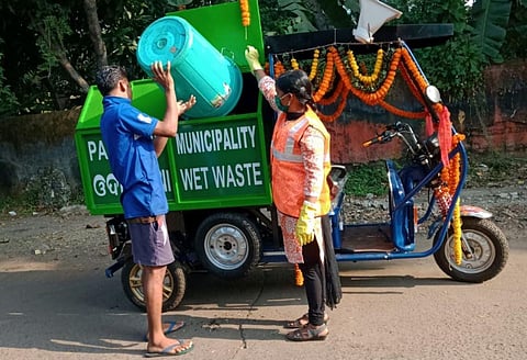 The women, many of whom are sole breadwinners, get a monthly remuneration of Rs 9,000 for the work that was earlier male-dominated.