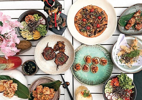 The brunch menu consists of signature sushi rolls, gyoza, tempuras, baos, Teppanyaki and much more. 