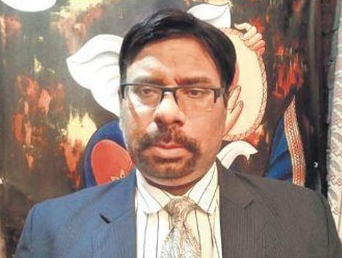 Exhibition curator, Sushil Shriwastwa