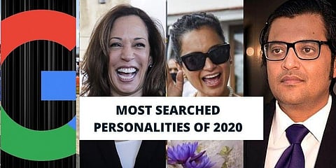 Kamala Harris, Kim Jong-Un were the other foreigners involved in the Indian search list for the pandemic-struck year. Check out which other celebrities won the Indian public's interest the most this year. (Photos | Agencies)