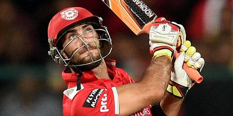 Kings XI Punjab batsman Glenn Maxwell (Photo | PTI)