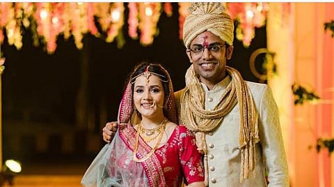 Actress Sulagna Panigrahi with husband Biswa Kalyan Rath (Photo | Biswa Kalyan Rath, Instagram)