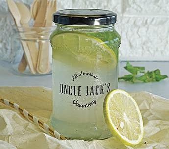 Refreshing lemonade by Uncle Jack's.