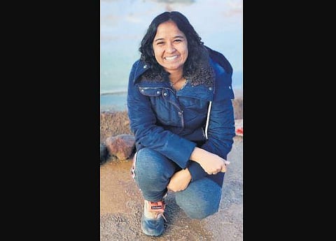 IIT-Madras alumnus and founder of Hyderabad-based Dibbu Solutions Deepthi Nathala (Photo | EPS)