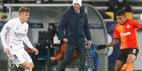 Zinedine Zidane and Toni Kroos (Photo | AP)