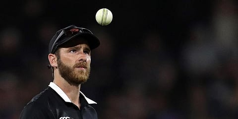 New Zealand skipper Kane Williamson's unbeaten partnership with Tim Seifert helped the Kiwis beat Pakistan in the 2nd T20. (Photo | AFP)