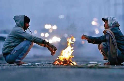 Cold weather conditions continue in Punjab, Haryana