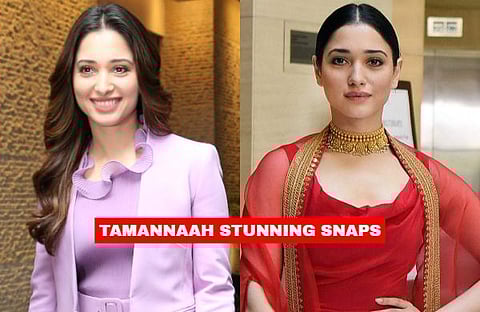 As actress Tamannaah turns a year older, let us take a look at some of the stunning photos of the popular star. (Photo | EPS and PTI)