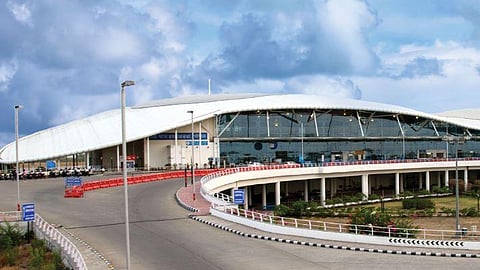 The Raja Bhoj Airport in Bhopal. (Photo |airportsindia.online)