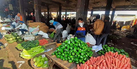 Okhla mandi  (Photo | Shekhar Yadav, EPS)