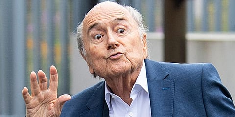 Former FIFA president Sepp Blatter (Photo | AP)