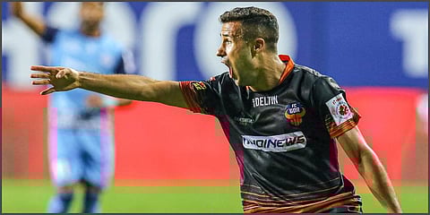 FC Goa's Igor Angulo changed the complexion of the game with two goals in the second half. (Photo | ISL Media)