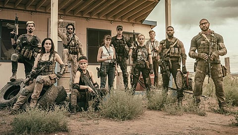 First official picture of 'Army of the Dead', directed by Zack Snyder. (Photo | Netflix)