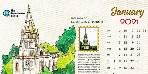 Calendar that celebrates Trichy