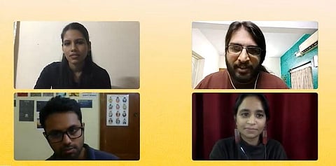 A few cartoonists on Dakshin Literary Festival 2020