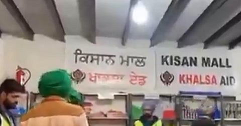 Kisan Mall comes up for protesters at Tikri border