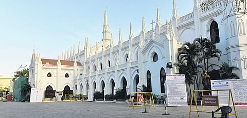 The St George’s Cathedral and Saint Lazarus Church too, despite a scarce footfall, are exercising their faith and spirituality in other ways.