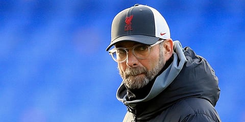 Liverpool manager Jurgen Klopp (Photo | AP)