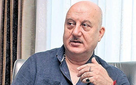 Veteran actor and author Anupam Kher.