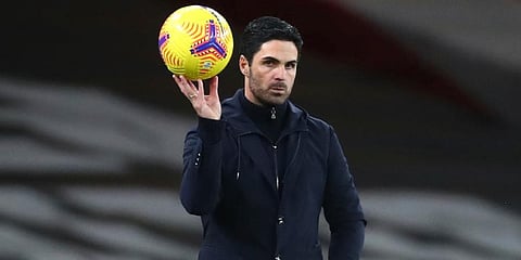 Arsenal manager Mikel Arteta (File photo| AP)