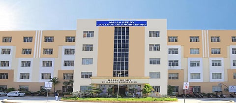 Snapshot of the main campus of Malla Reddy College of Engineering (Photo | Official website - www.mrce.in/)