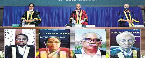 Students of VIT graduated virtually with Madras HC judge V Bhavani Subbaroyan as chief guest