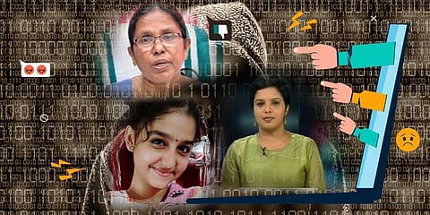 From Ministers to cine actors, cyber bullies spared none in Kerala. (Graphic | CK Vijesh)
