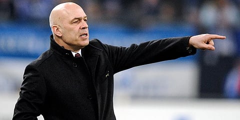 FC Schalke 04 gaffer Christian Gross (Photo | AP)