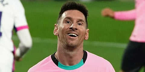 Barcelona striker Lionel Messi (Photo | AP)