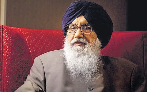 Former Punjab CM Parkash Singh Badal (File | PTI)