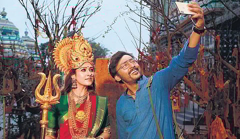 RJ Balaji- Nayanthara’s 'Mookuthi Amman'.