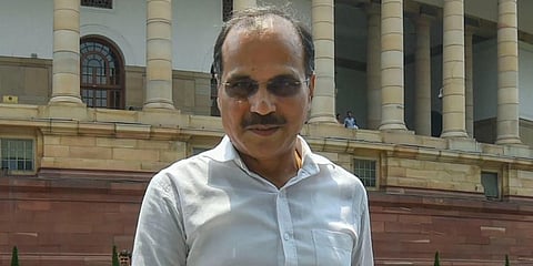Congress leader Adhir Ranjan Chowdhury (Photo | PTI)