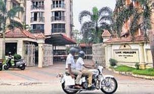 The apartment on  Marine Drive where the tragic incident occurred | Arun Angela