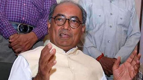 Senior Congress, former Madhya Pradesh CM and current Rajya Sabha leader Digvijaya Singh.