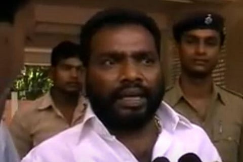 Former Jharkhand Minister Harinarayan Rai (Youtube grab)