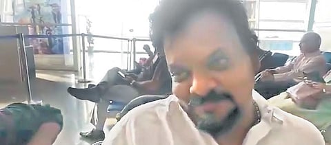 Postcard News founder Mahesh Vikram Hegde in the video.