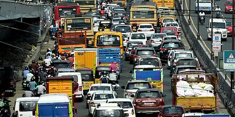 Chennai's GST road (Photo | EPS)