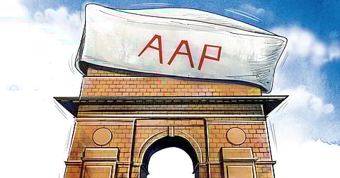 Delhi witnessed an all-time low in political decency and civic propriety.