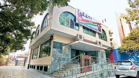A view of the Delhi Pradesh Congress Committee office. (Photo | Shekhar Yadav, EPS)