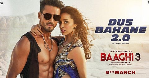 The music of Baaghi 3 features multiple composers, including Vishal–Shekhar, Bappi Lahiri, Tanishk Bagchi, Sachet–Parampara, Rochak Kohli and Pranaay. (Photo | Twitter)
