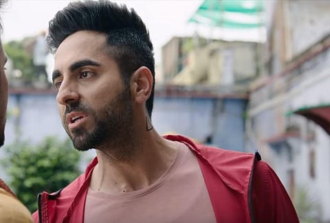 Ayushmann Khurrana in 'Shubh Mangal Zyada Saavdhan'. (photo| YouTube screengrab)