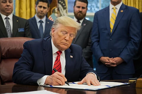 US President Donald Trump (Photo | AP)