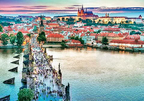 Prague: It has preserved its 14th-century old Baroque and Gothic architecture