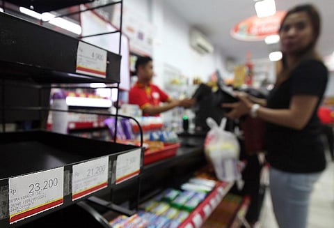 Indonesian authorities raided convenience stores and seized condoms in a major city to stop teenagers having casual sex on Valentine's Day, an official said on February 14. (Photo | AFP)