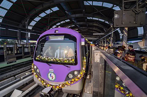 Representational image of Kolkata Metro. (Photo| PTI)