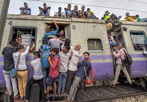 The Niti Aayog too has been examining past and existing examples of population control measures adopted by various states and holding discussions.(Photo | PTI)