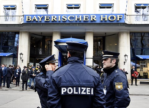 Image of German police officers used for representational purpose (File Photo | AP)