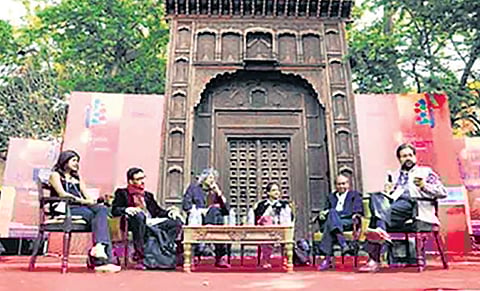 For five days, writers of every hue, agents, publishers, celebrities, representatives of world media and giant crowds descend on the Diggi Palace, a haveli turned into a heritage hotel, to participate in the festival.